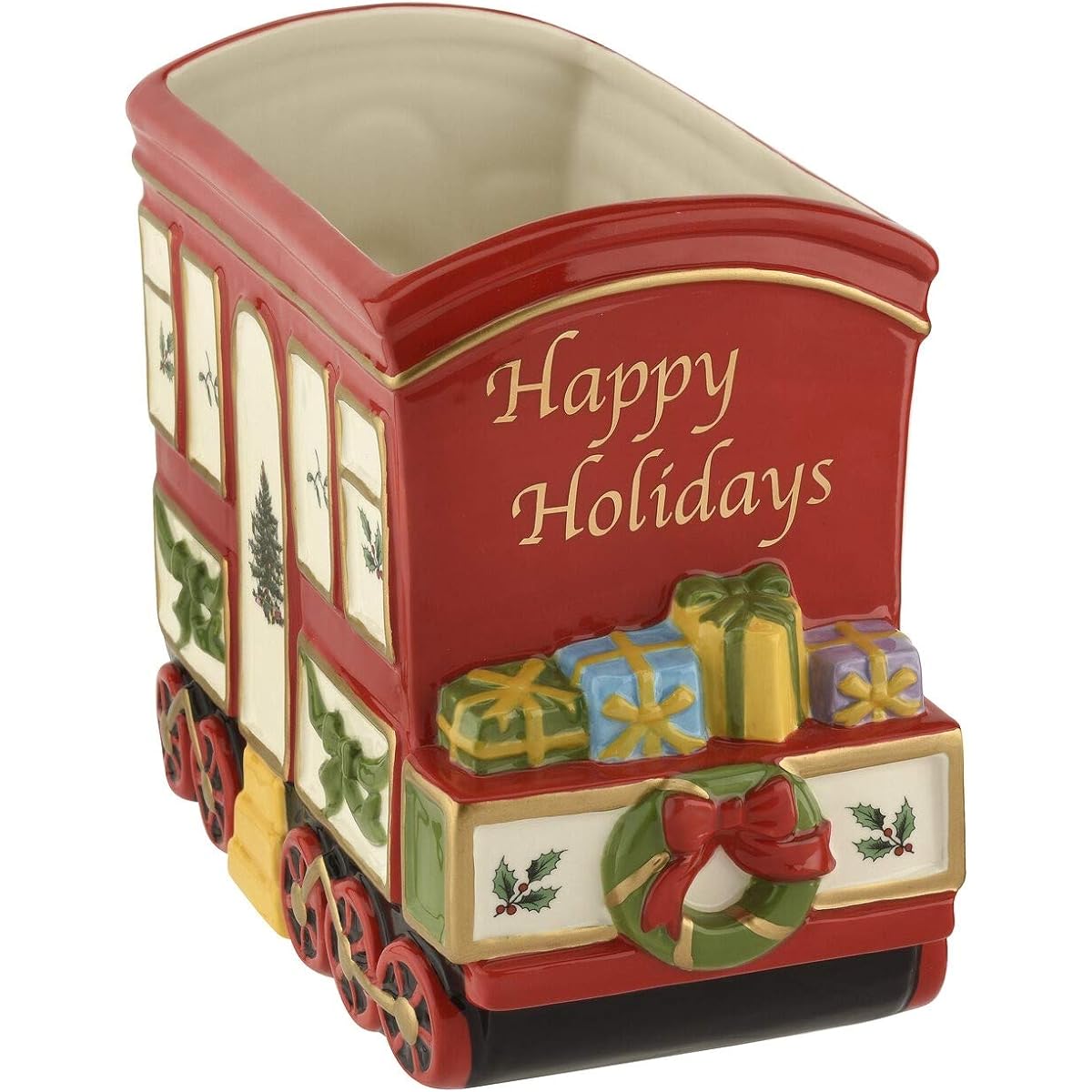 Spode Christmas Tree Train Caboose 9.75 inch