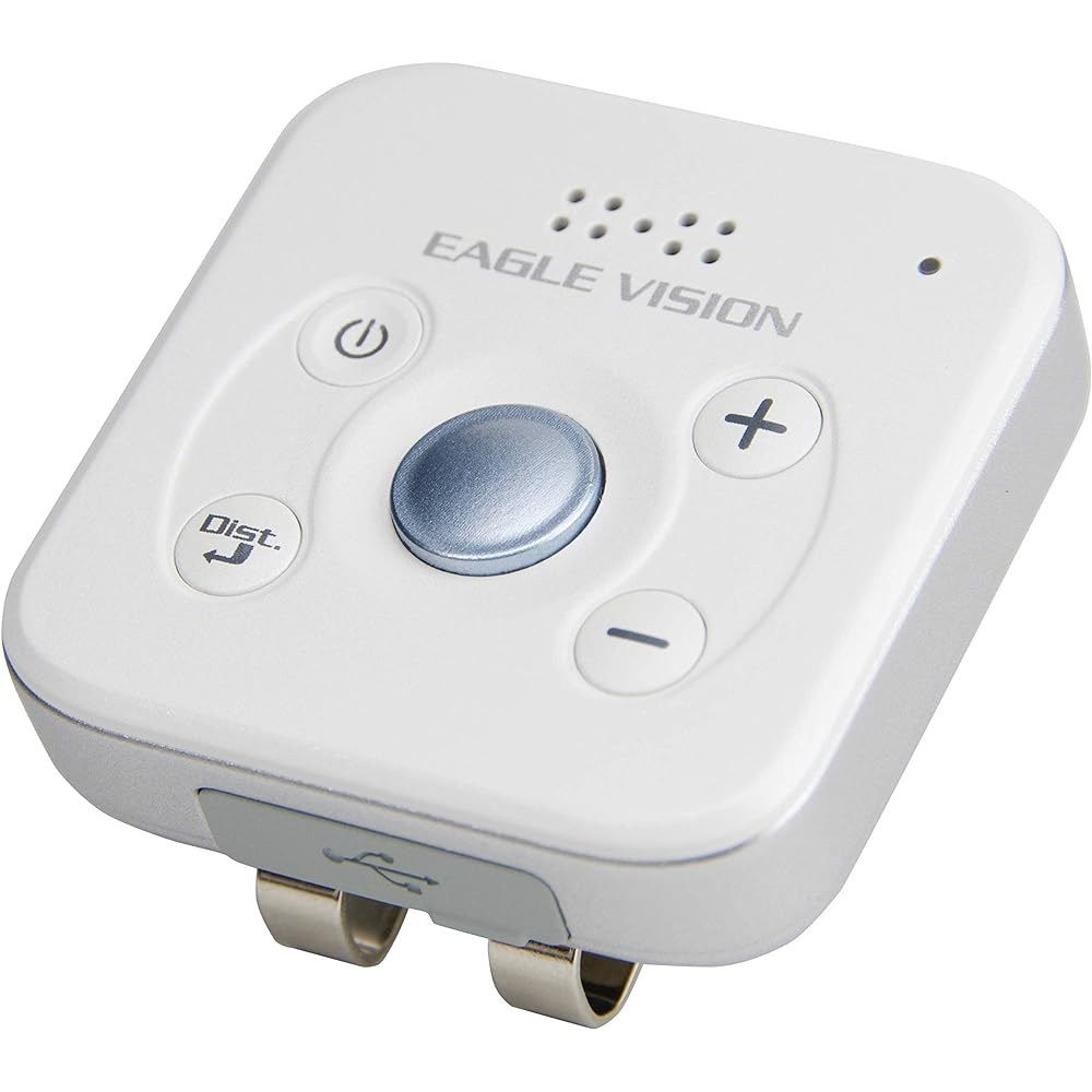 Asahi Golf EAGLE VISION VOICE 3 GPS Voice Type Unisex EV-803 White