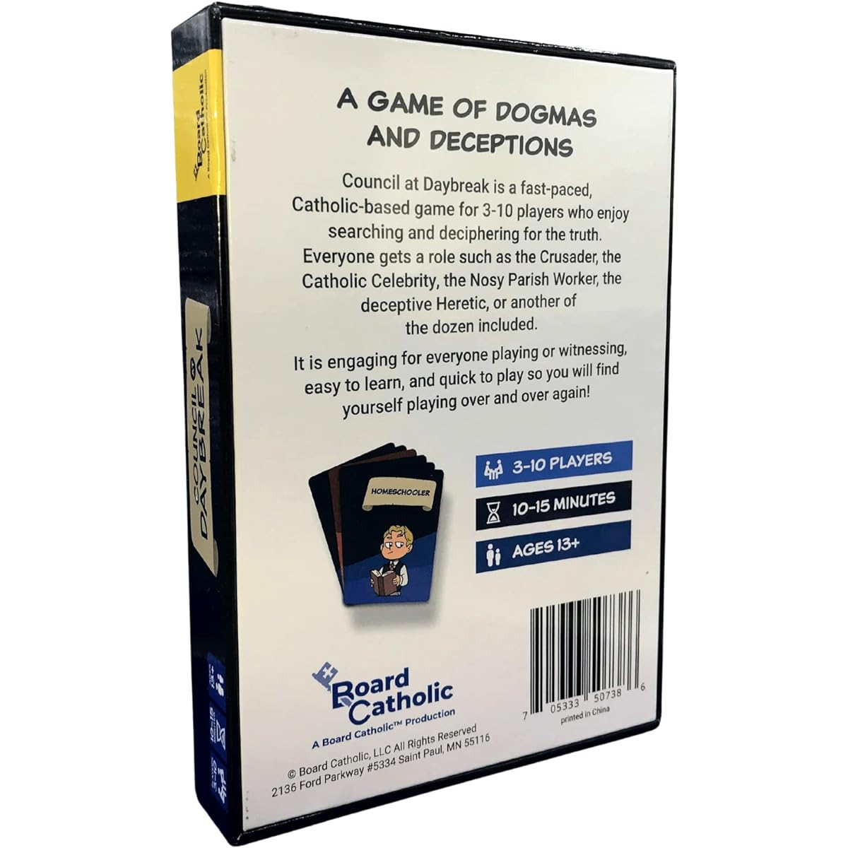 Council at Daybreak | Catholic Card Game