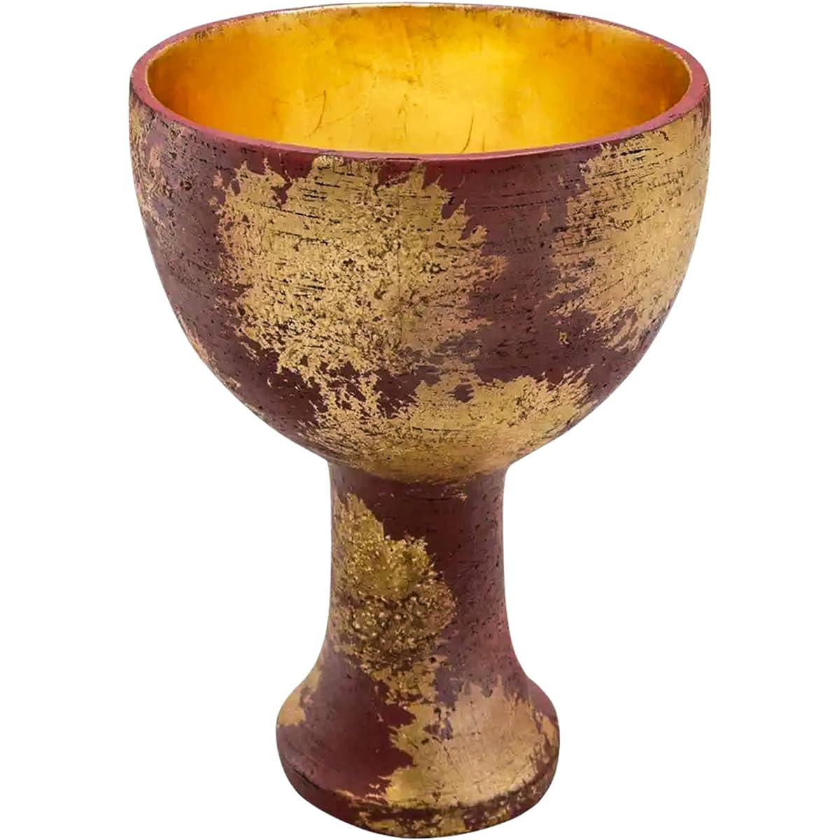 Ducknod Indiana Prop Holy Grail Lost Ark Raiders of the Lost Ark Chachapoya Obesity Idol Statue Model Resin Replica Prop Craft Collectibles (Holy Grail)