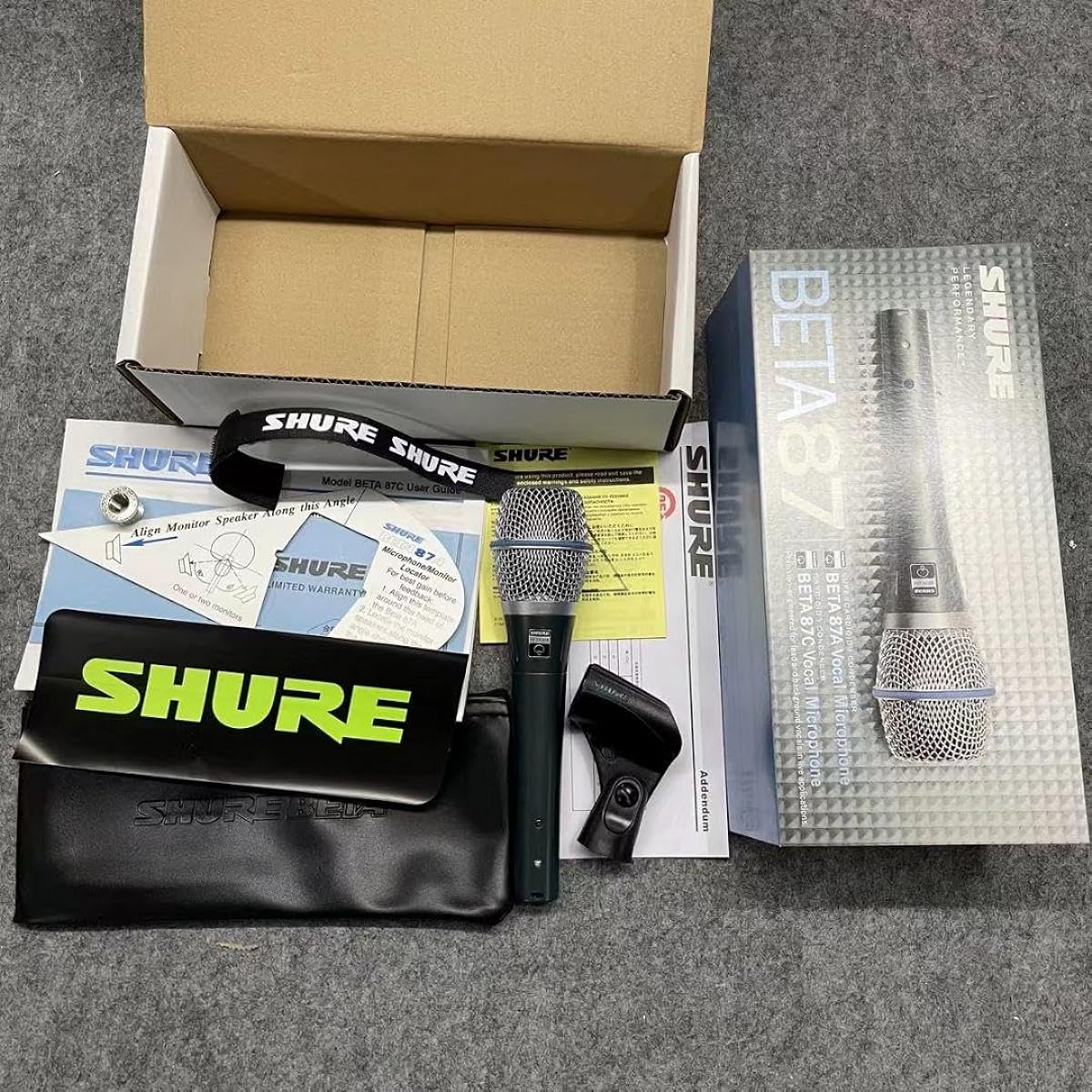 SHURE BETA 87A Condenser Microphone
