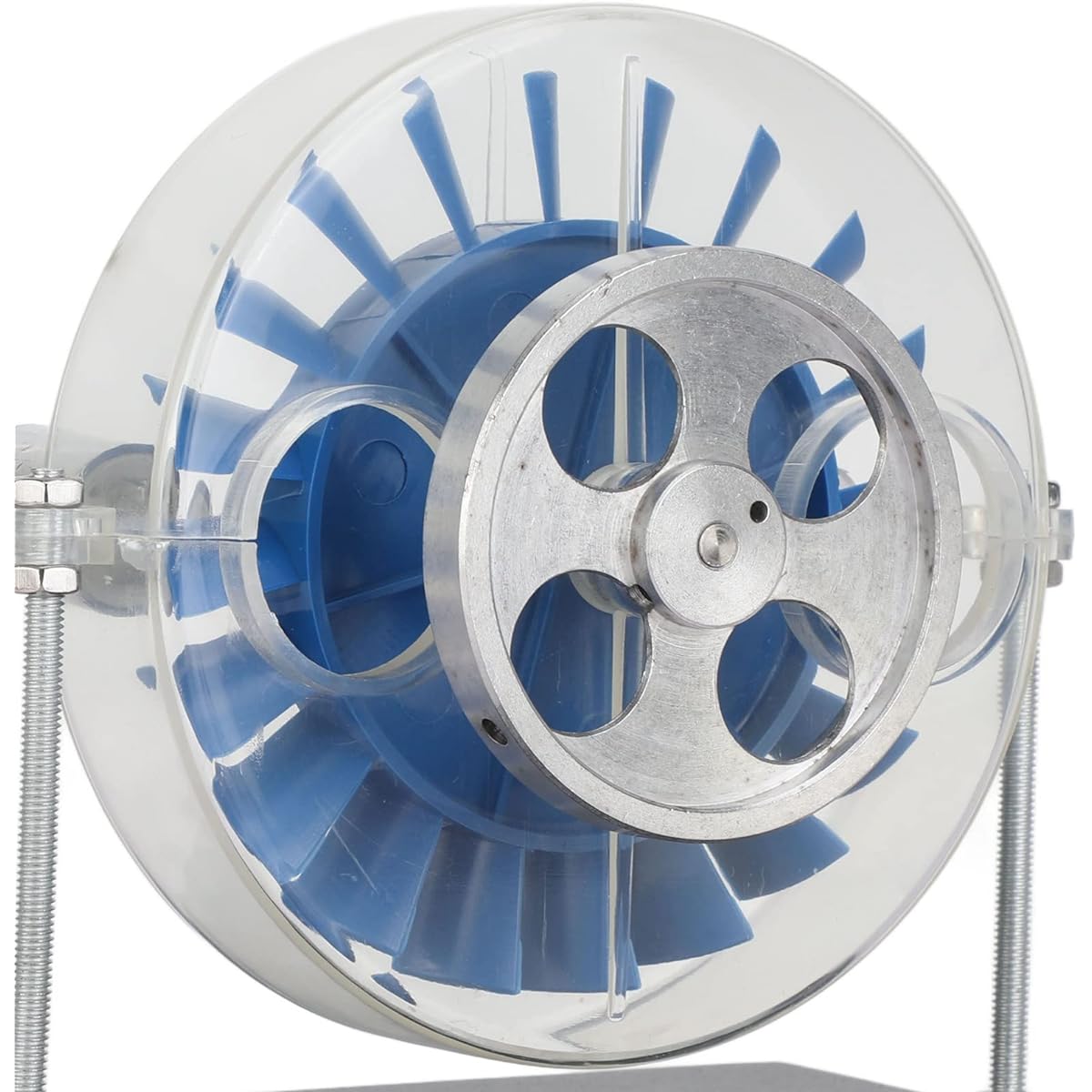 CHICIRIS Steam Engine Model QXMZQLJ02 Single Stage DIY Steam Power Turbine Model Educational Toy for Science Education