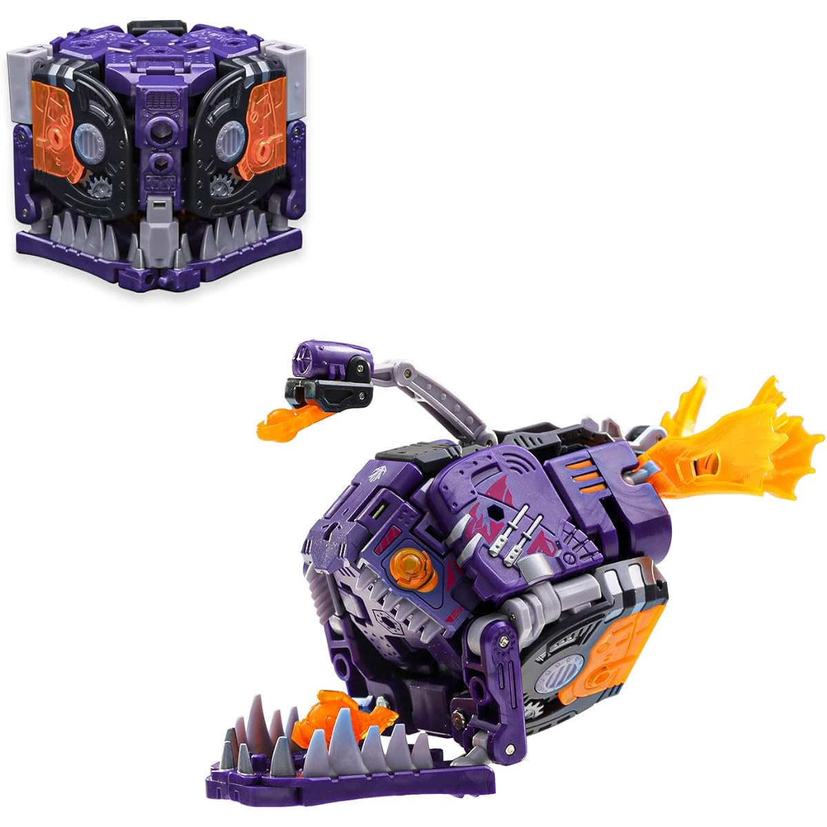 52TOYS Transformable Toy BEASTBOX Series BB-42KR KHARON Robot Transformable Toy 8 Year Old Boy Gift Fish Action Figure