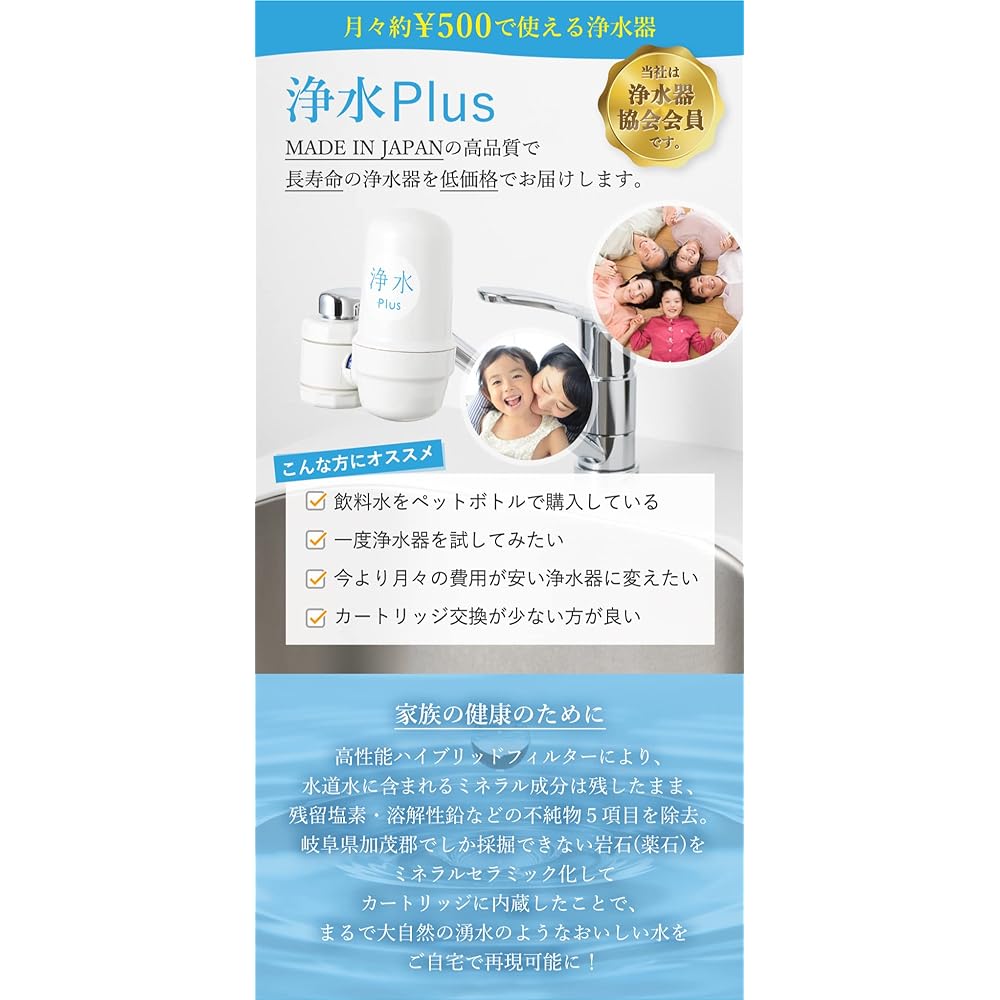 Water Purification Plus Replacement Cartridge