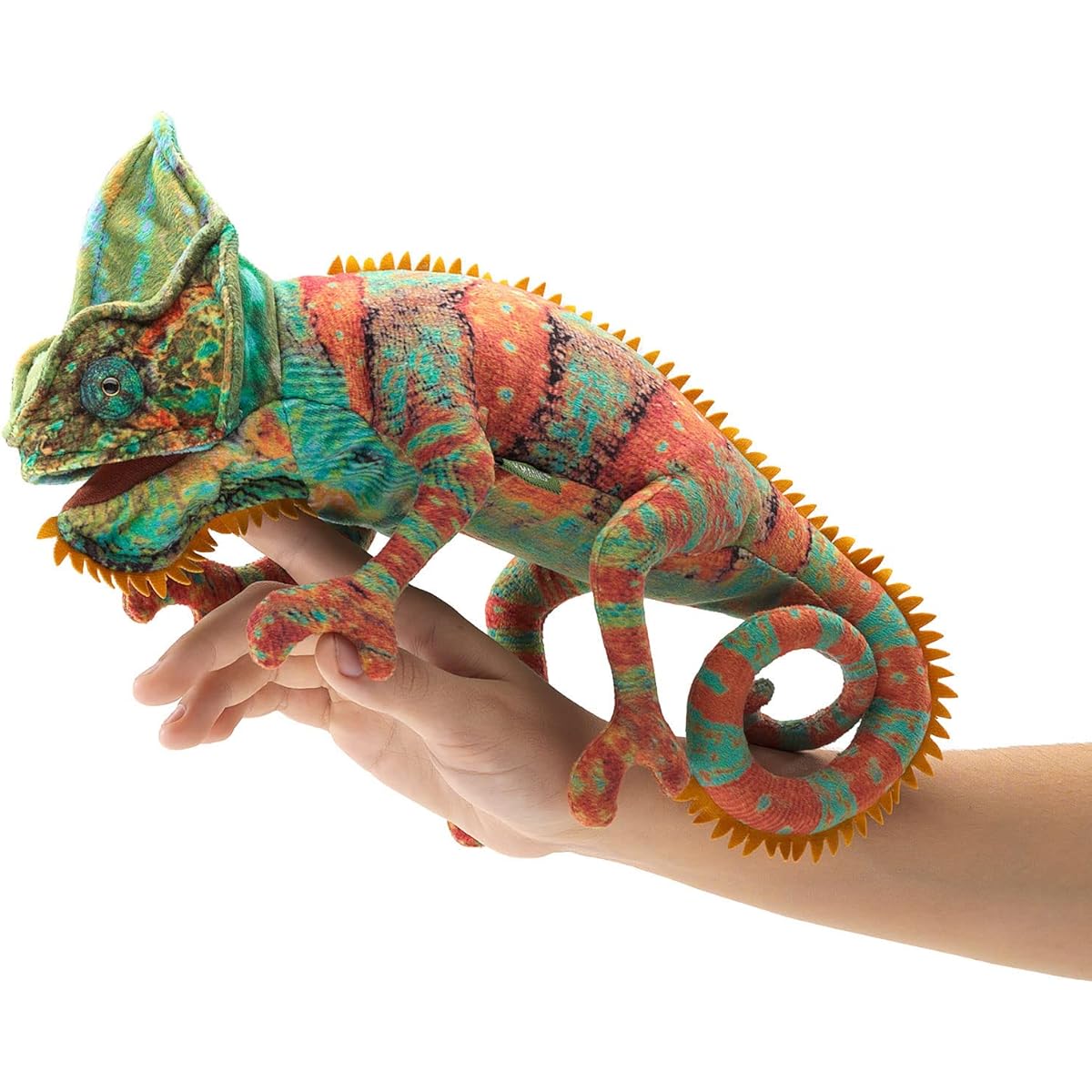 Folkmanis Small Chameleon, Brown/a