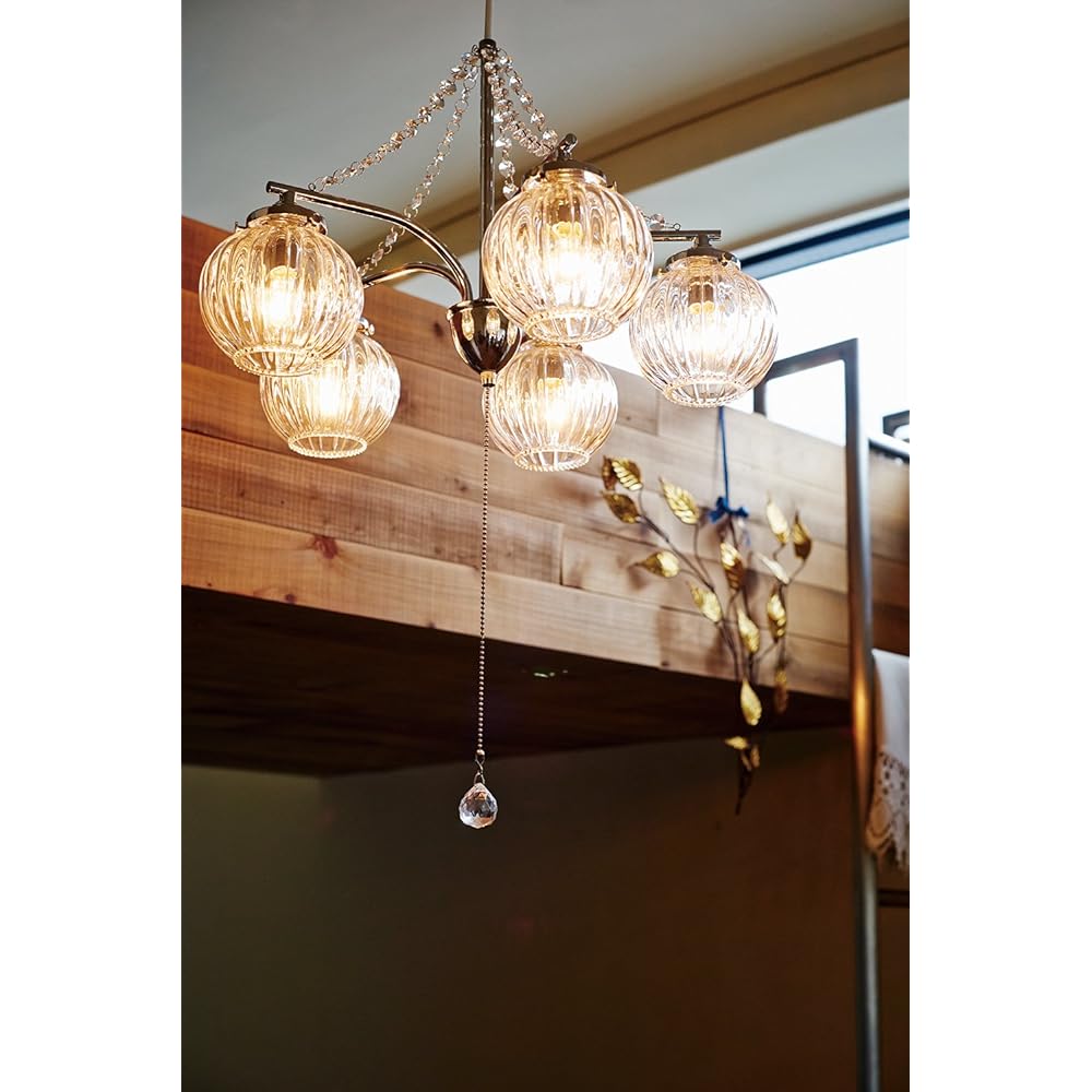 INTERFORM INC. Pendant Light Lipri5 [Lipuri 5] BL Blue Applicable tatami size: 6 tatami to 8 tatami LT-9555BL LT-9555BL