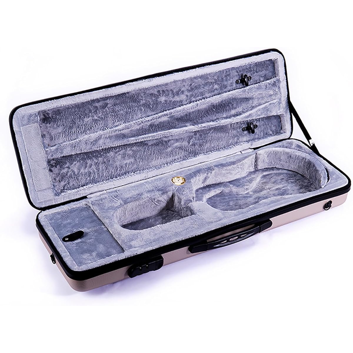 Violin Case Violin Case Lightweight Combination Lock Hygrometer Shoulder Carry Violin Case