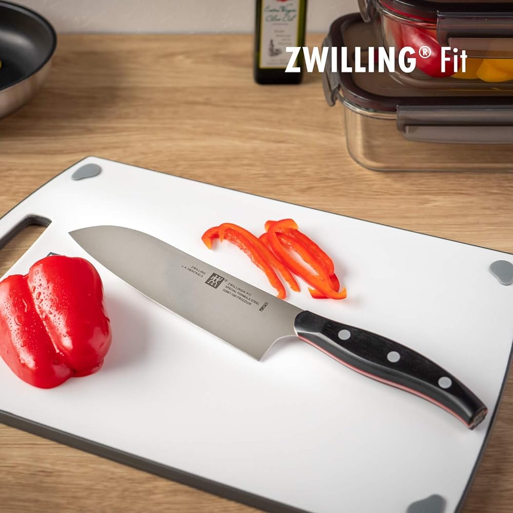 Zwilling "Zwilling Fit Santoku Knife 180mm Made in Japan" Santoku Knife Stainless Steel Made in Seki City, Gifu Prefecture [Authorized Japanese Product] 32987-181