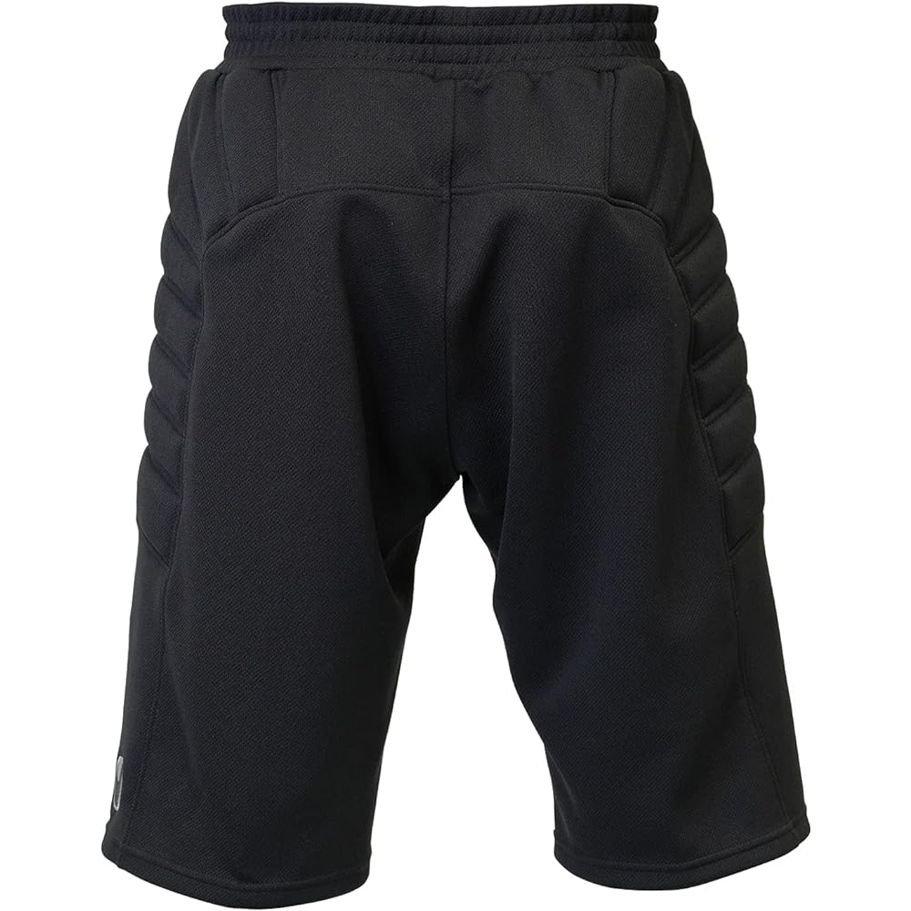 uhlsport Soccer Goalkeeper GK Shorts U91103 Black with Pads