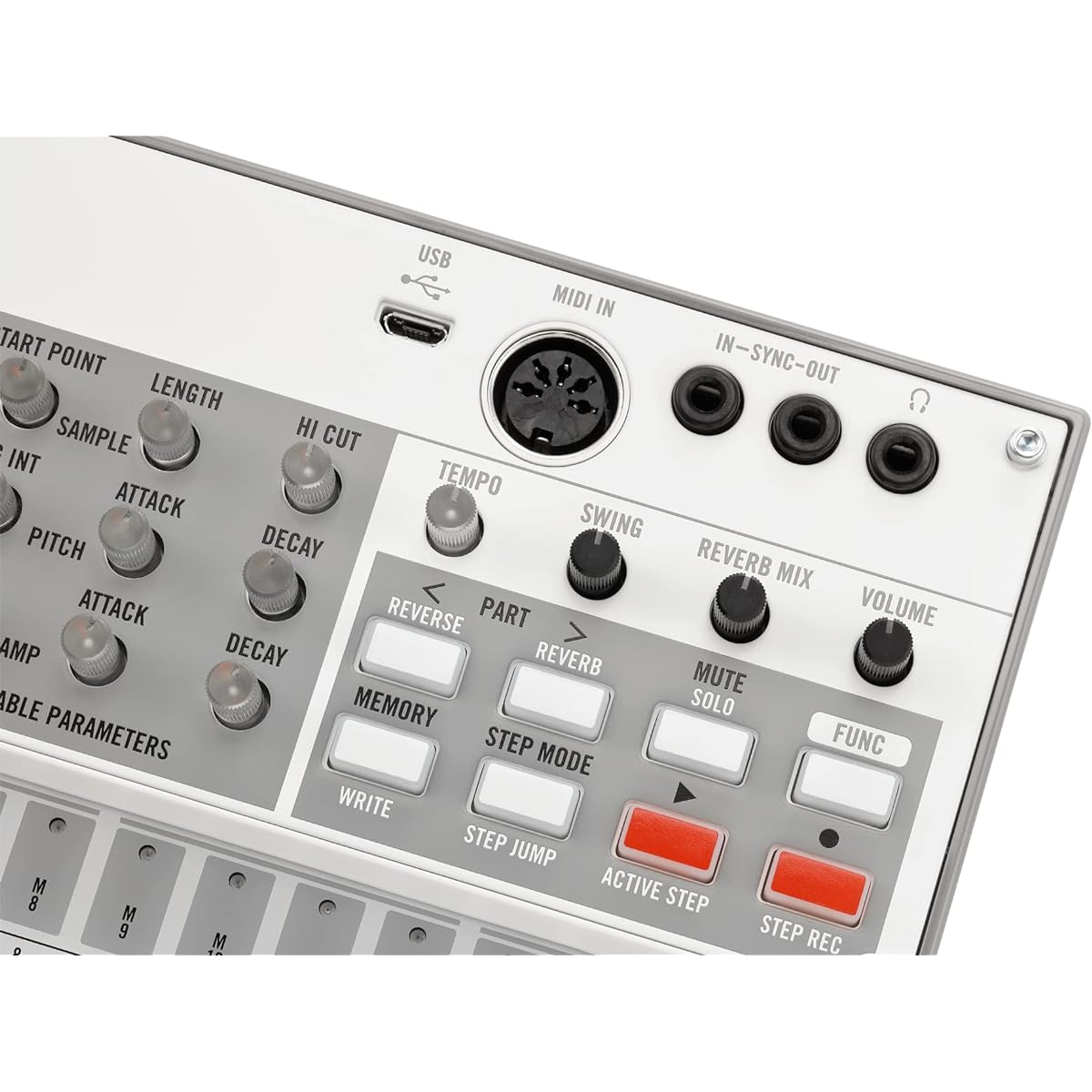 KORG Digital Sampler Volca Sample2 Synthesizer Battery-powered Built-in speaker Compact size that can be used with headphones Compact size that can be used anywhere