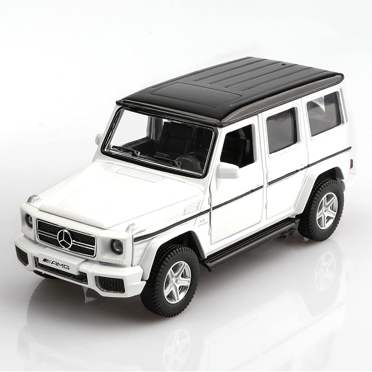 TOKAXI 1/36 Scale Mercedes-Benz AMG G63 Diecast Car Model Pull Back Car G Wagon Toy Car Gift for Boys Girls