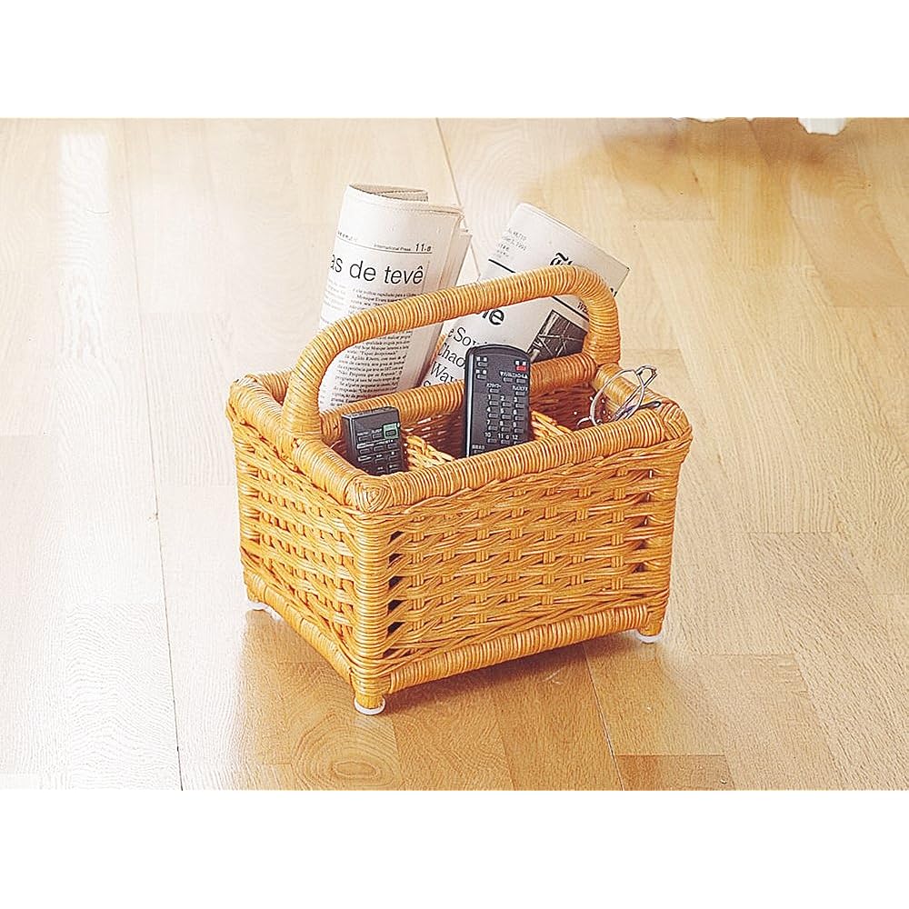 Imaeda Shoten Rattan Remote Control Basket R-210