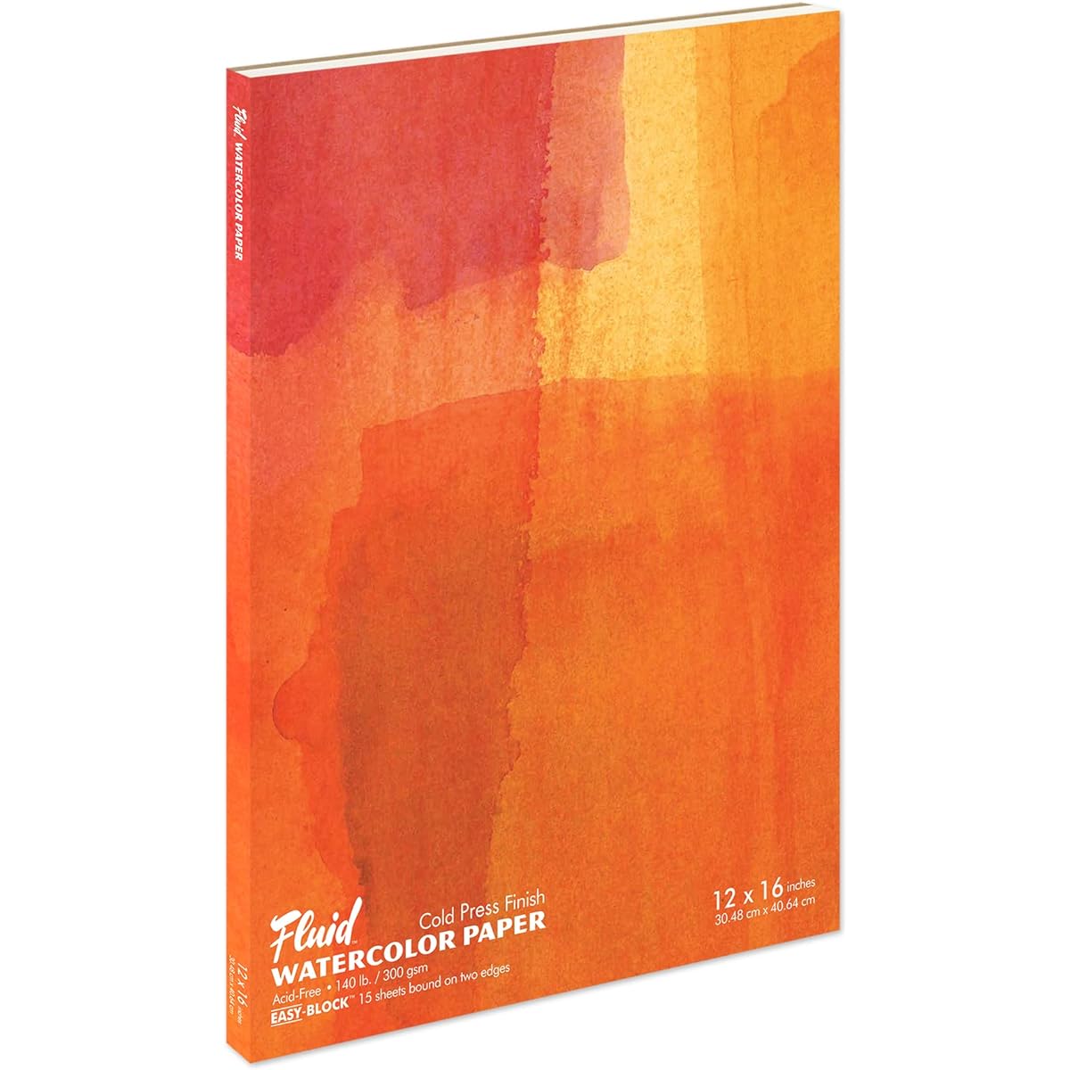 Fluid Easy Block Fluid Watercolor Blocks 12 in. x 16 in. block by Fluid Easy Block