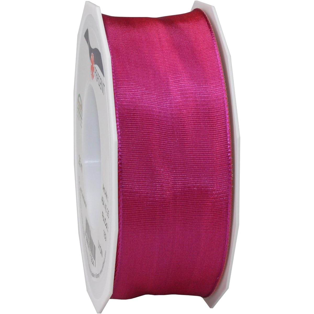 Präsent C.E. Pattberg 40mm 25m Ribbon Wired Taffetta Lyon Pink Purple