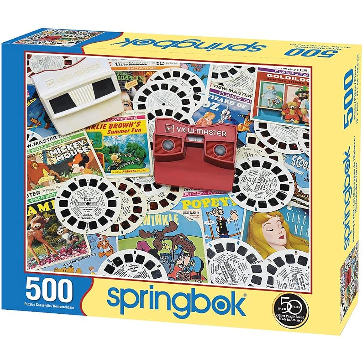 Springbok Puzzles Keeping It Reel Jigsaw Puzzle (500 Pieces)