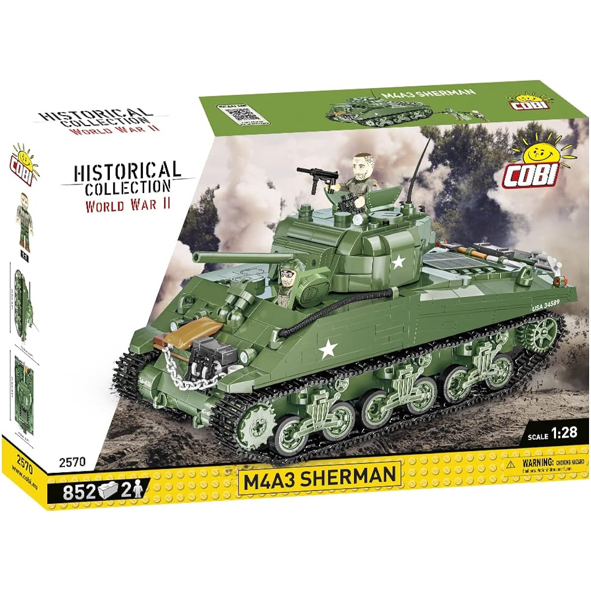 COBI M4A3 SHERMAN 2570
