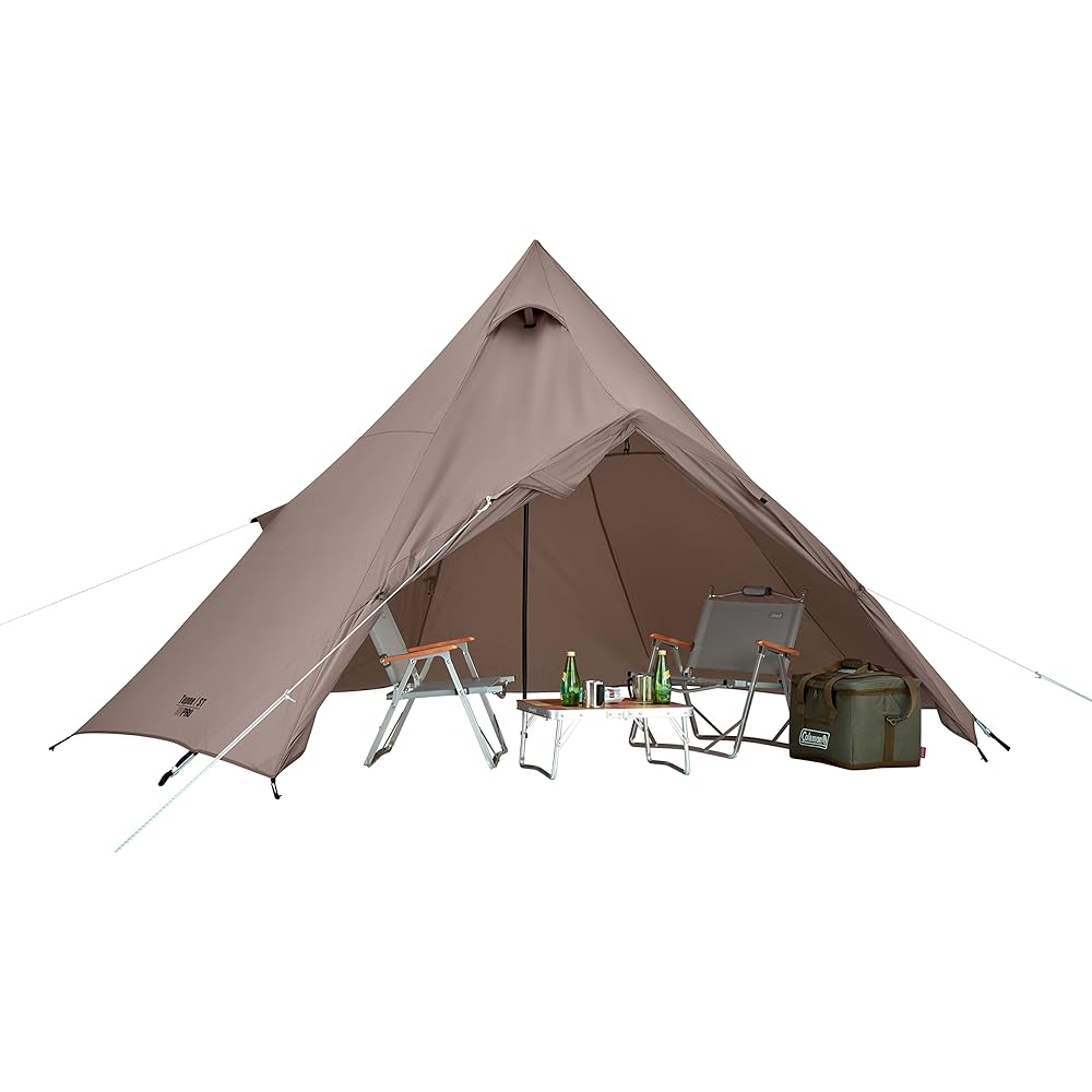 Coleman Tent Tepee/ST (Greige) for 3~4 People Shade