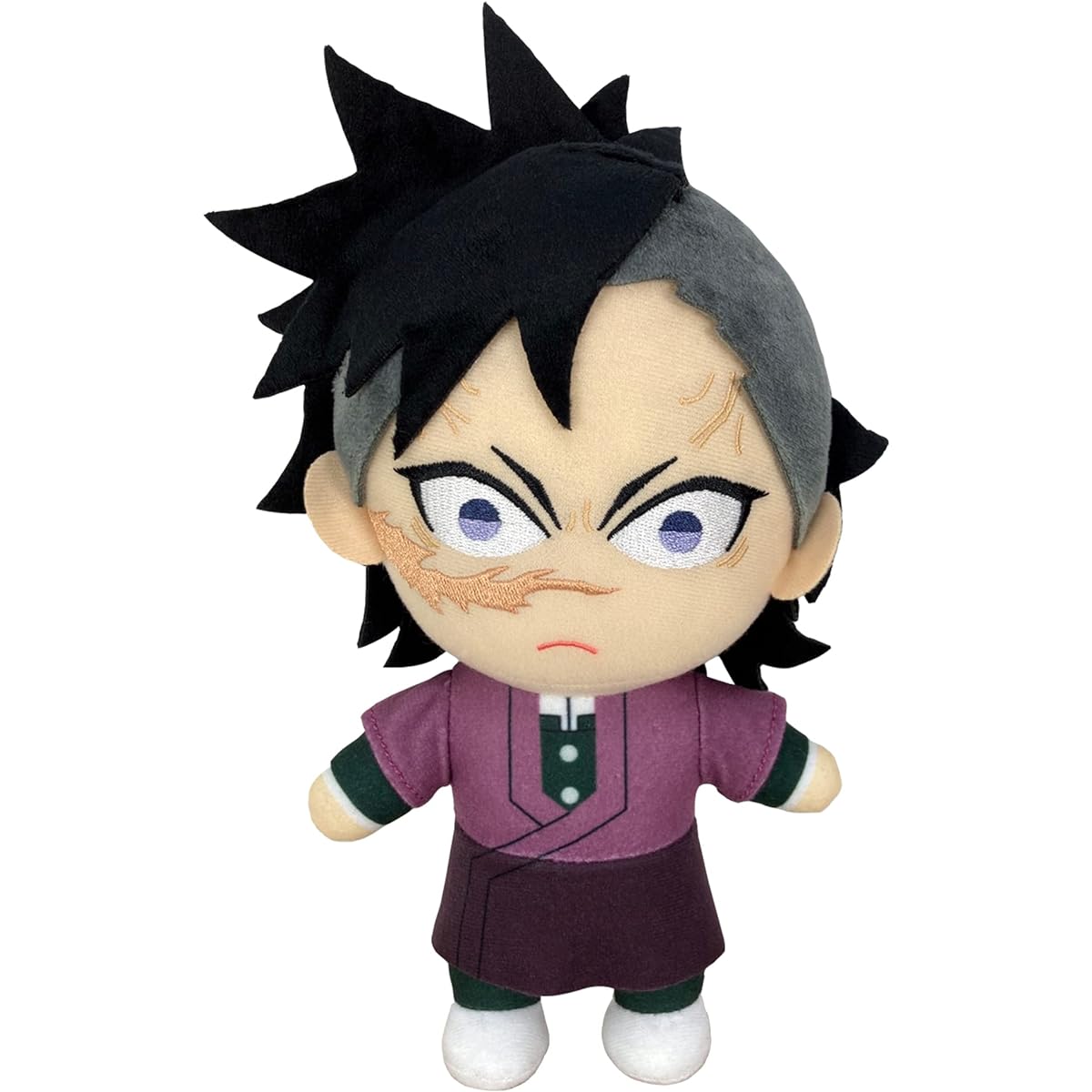 Great Eastern Entertainment Demon Slayer Genya Shinazugawa Plush 8" Tall