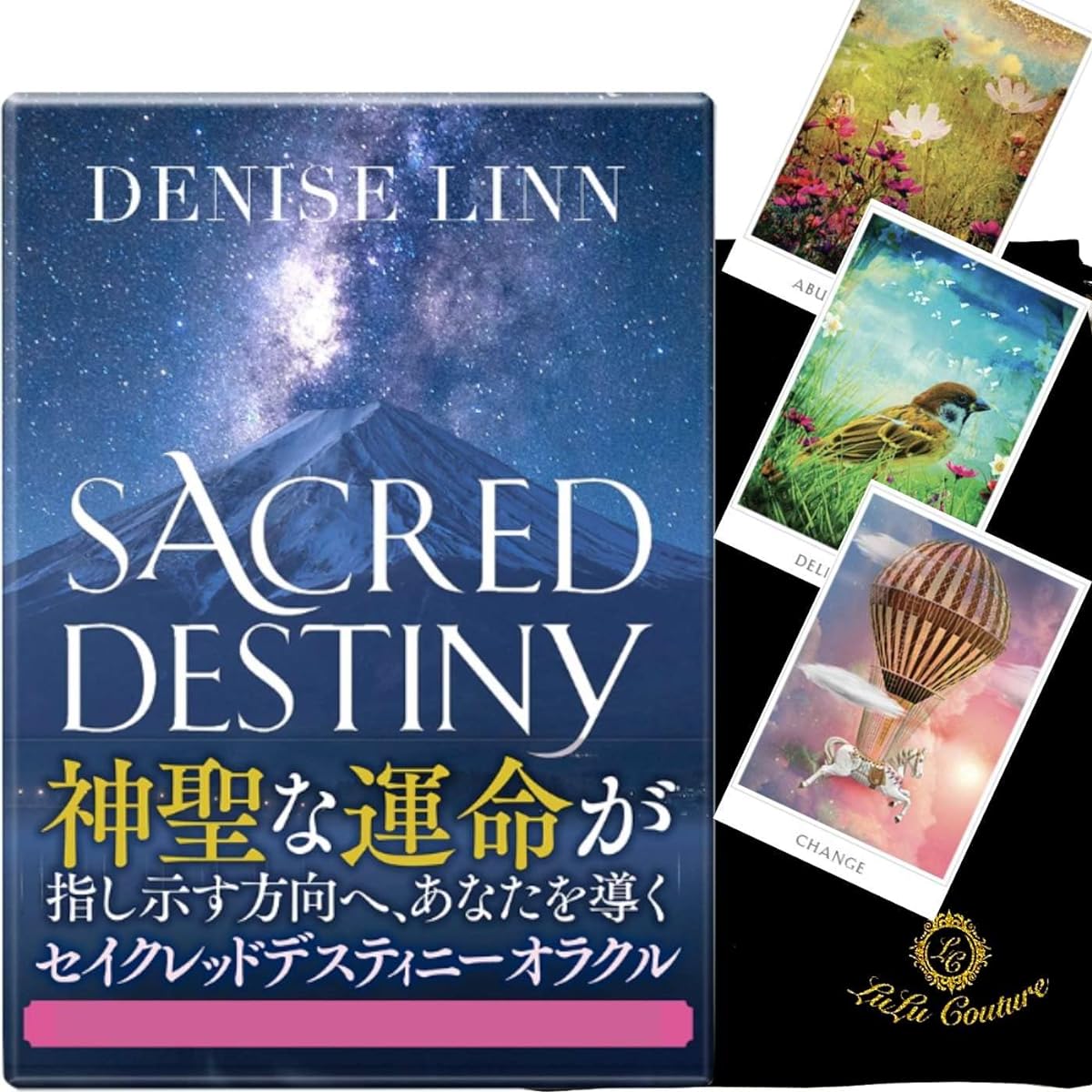 [Japanese version] Sacred Destiny Oracle Sacred Destiny Oracle with Japanese commentary Oracle card Tarot card Fortune telling [Genuine]