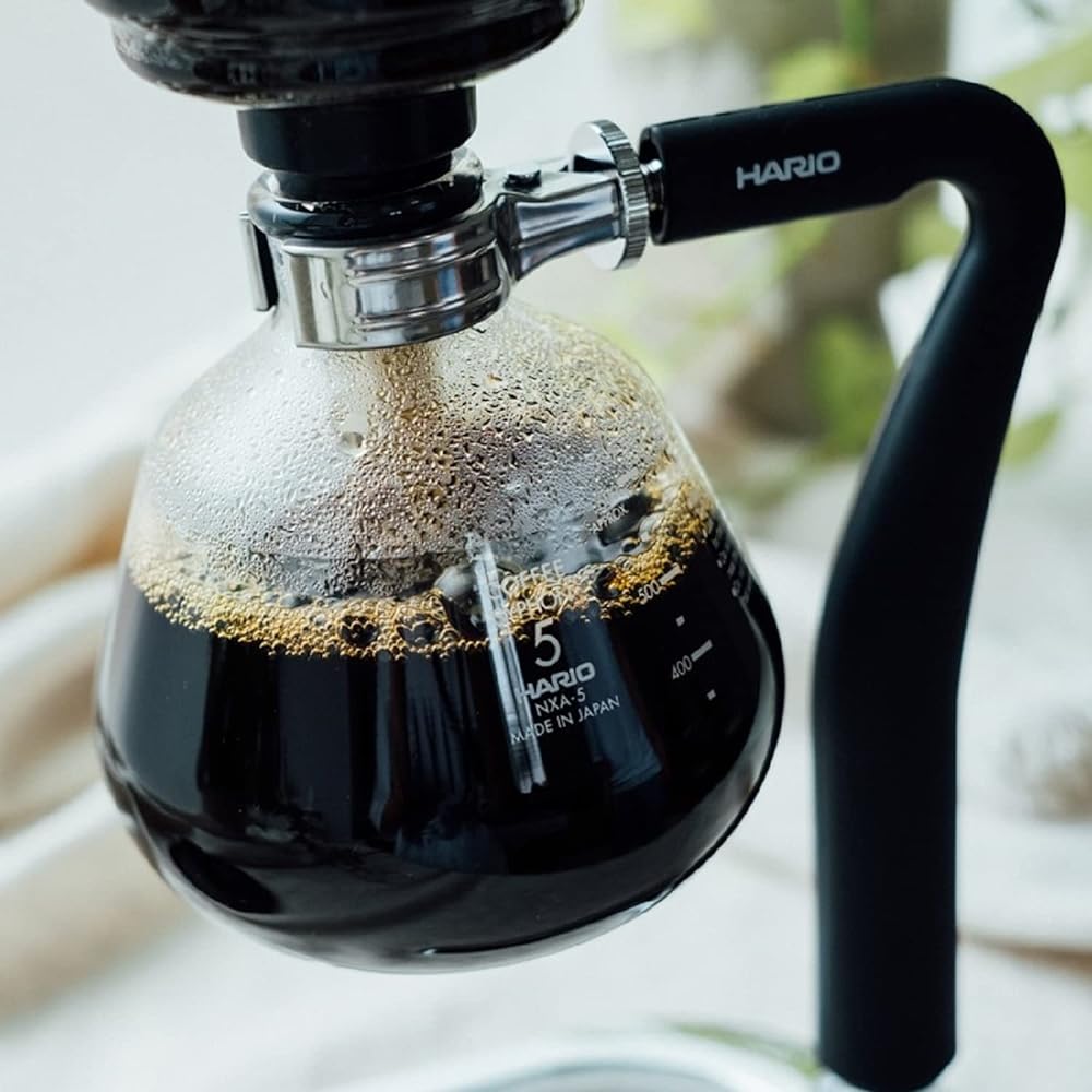 HARIO Coffee Siphon Next Coffee Drip for 5 People NXAR-5 Black