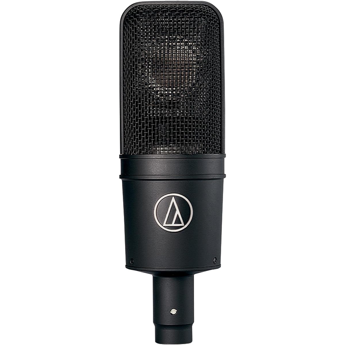 Audio-Technica AT4040 Condenser Microphone XLR 1 inch large diameter diaphragm / DC bias / Unidirectional / 80Hz low cut filter switch / 10dB pad switch / Dedicated shock mount included / Transformerless [Domestic genuine product] Black
