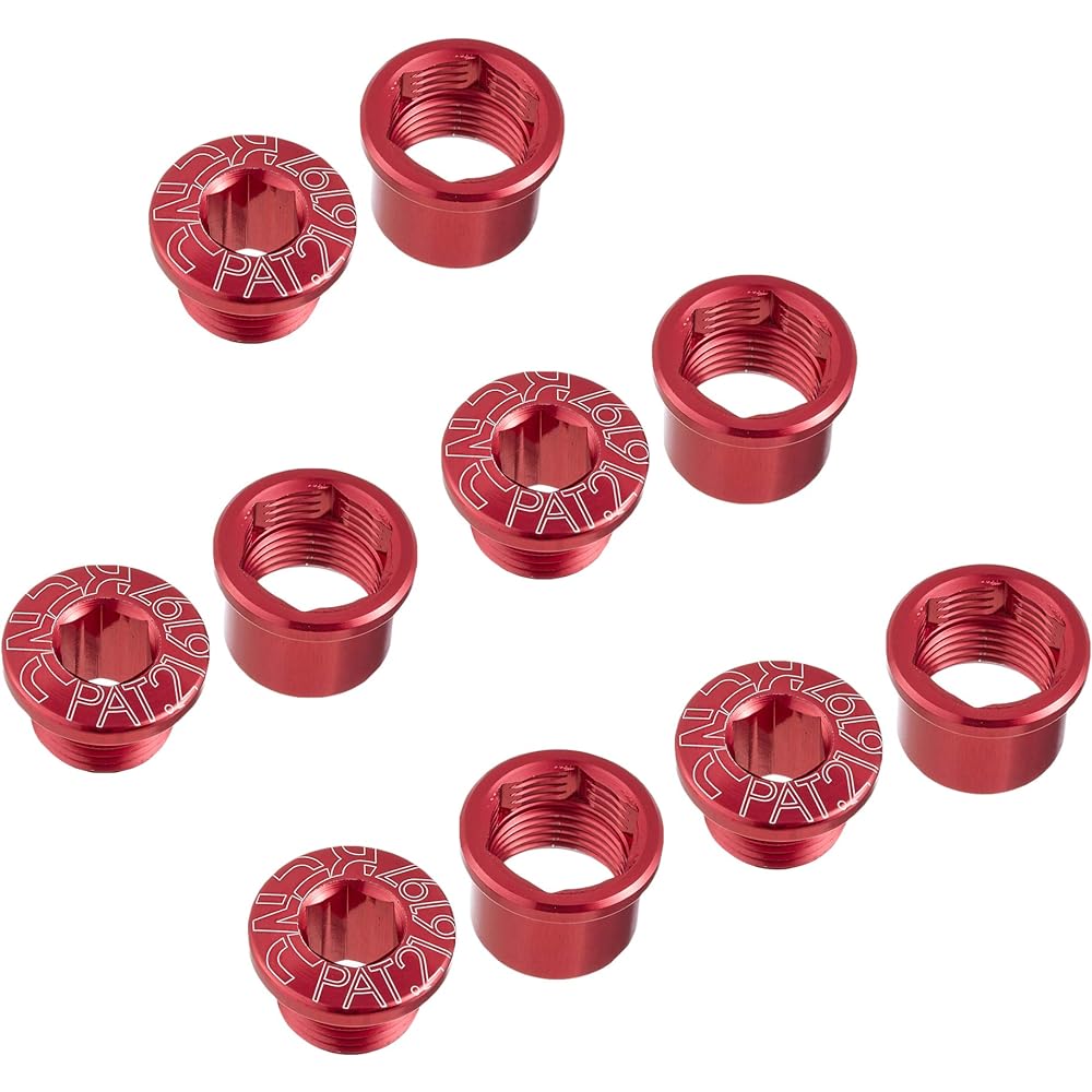 KCNC Bicycle Lightweight Chainring Bolt Double Yaw 5PCS M8.5X0.75X6B M8.5X0.75X7N