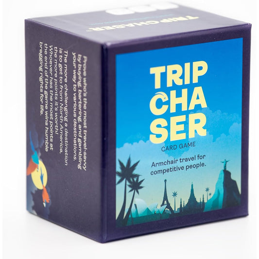 Trip Chaser Card Game, 1st Edition, Fun Travel Game, Perfect for Game Night, Ages 10+, For 2-6 Players