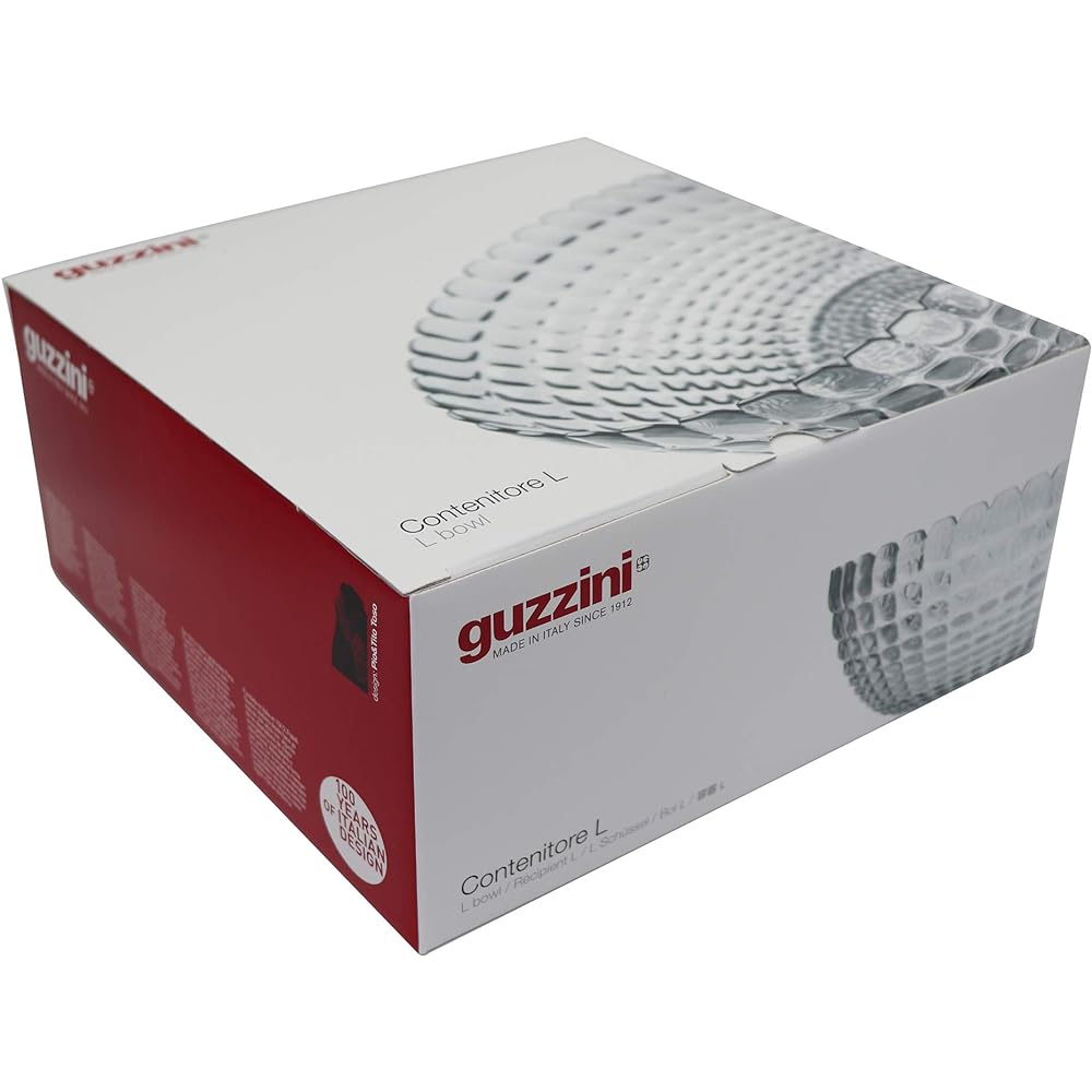 guzzini Large Bowl Clear ø25xh11cm-3000cc Bowl L TIFFANY 21382500