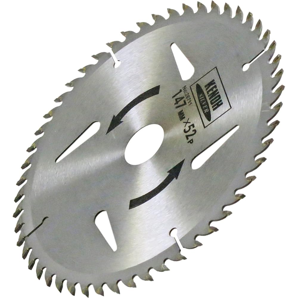 KENOH Woodworking Tip Saw, Both Sides Polished, 10 Pieces, 147mm, 147x52P
