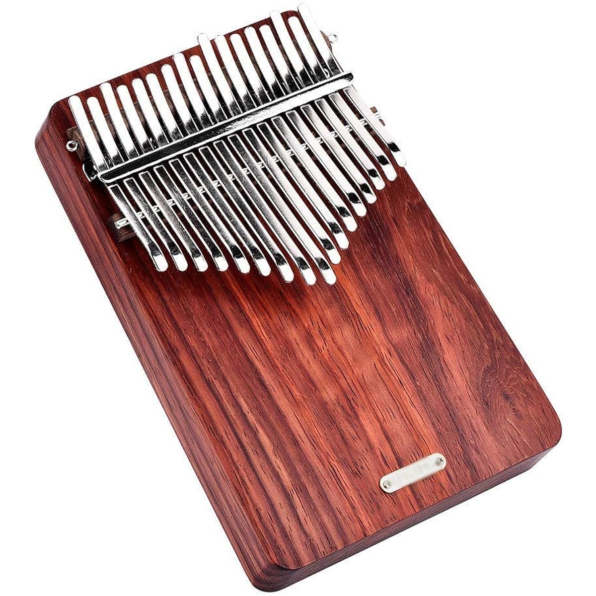 Thumb Piano 17 Keys Portable Thumb Piano Kalimba Mbira Sanza Padauk African Instrument