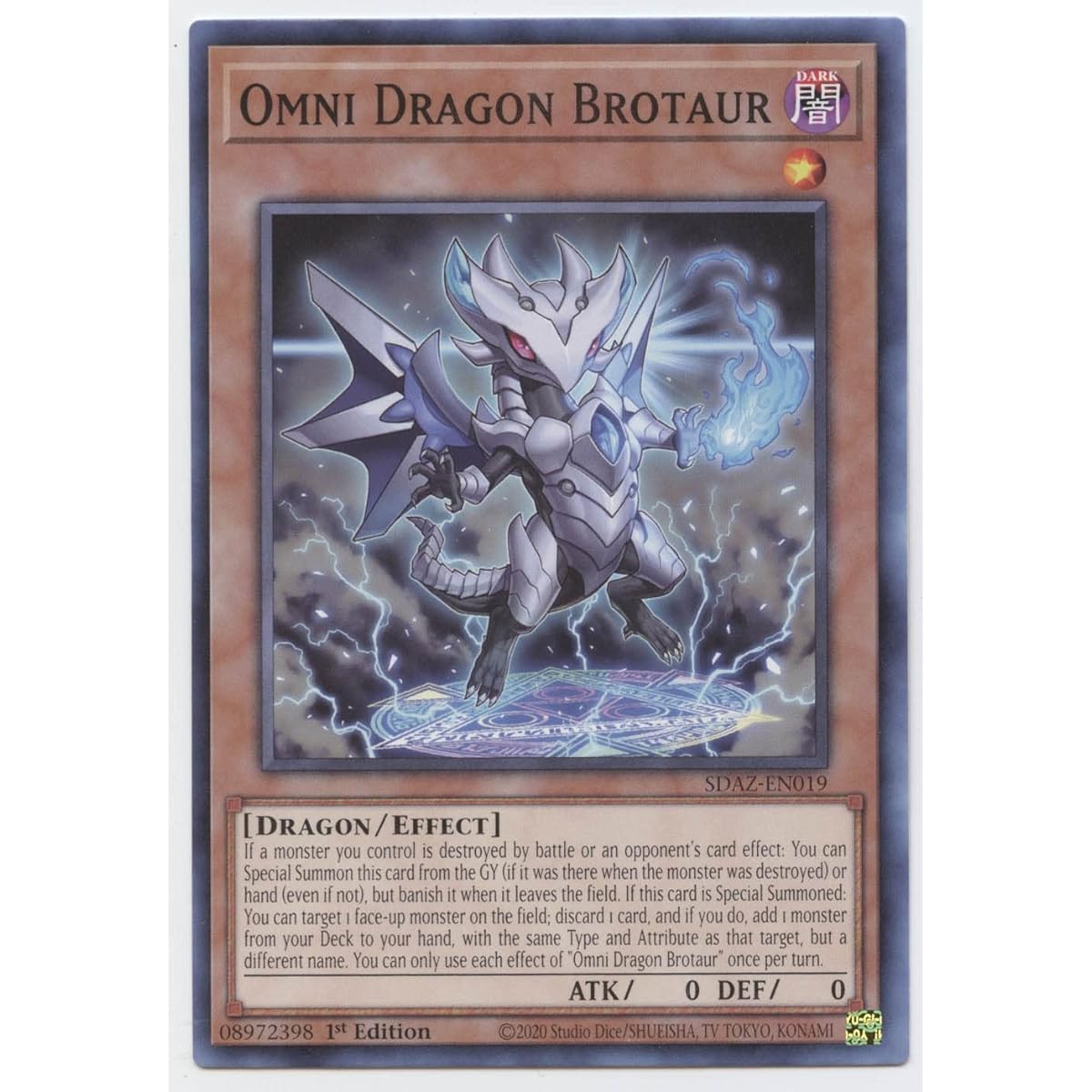 Omnidragon Brotaur - SDAZ-EN019 - Common - 1st Edition.