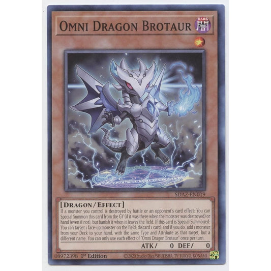 Omnidragon Brotaur - SDAZ-EN019 - Common - 1st Edition.