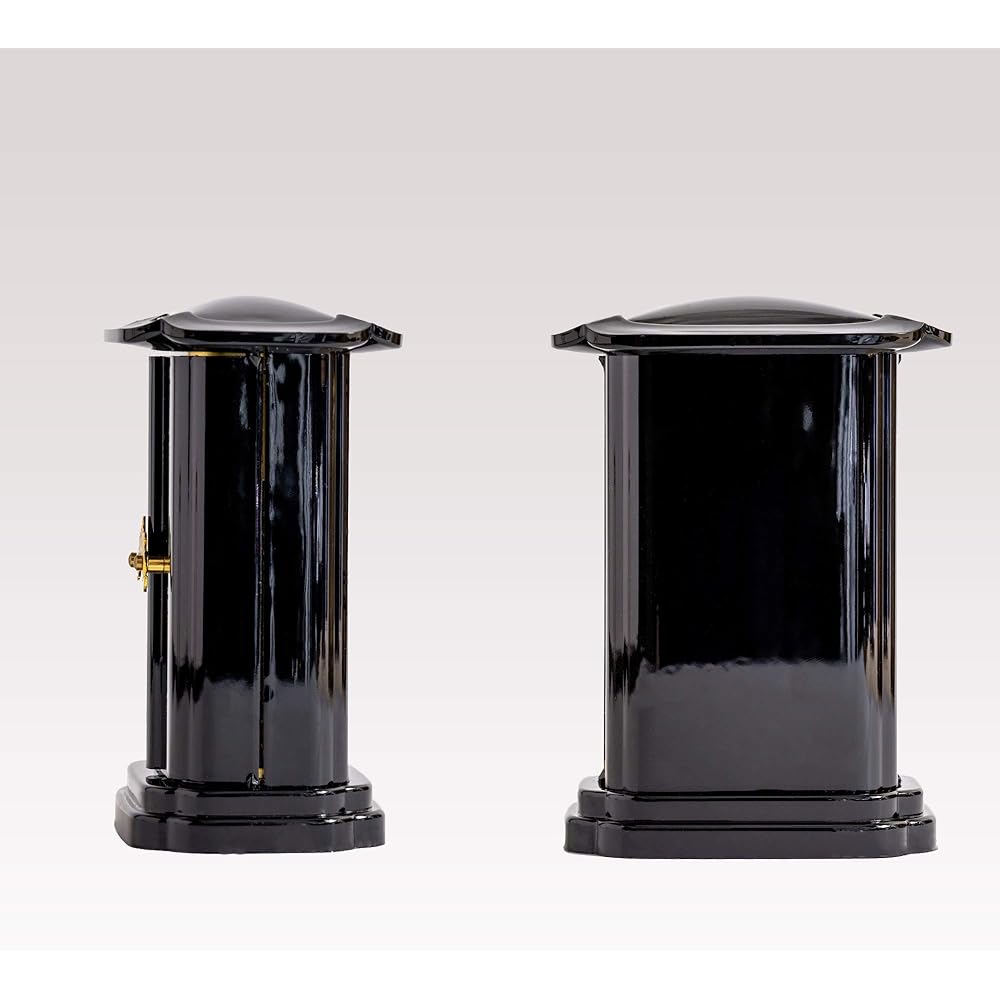 Zushi (No. 2 PC Black_Buddha statue Takaoka copperware