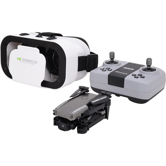GeForce Legero GB075 FPV Foldable Drone, Genuine Japanese Product, Remote Control, Gray