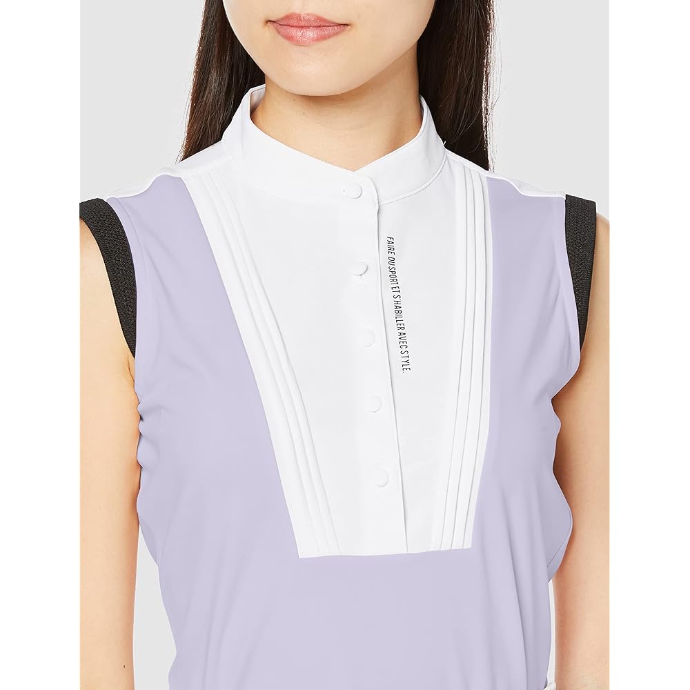 [Le Coq Sportif Golf] Short Sleeve Shirt [RIJOUME] Sweat Absorbent Quick Drying Stretch UPF50 ECO Golf QGWVJA28 Women's