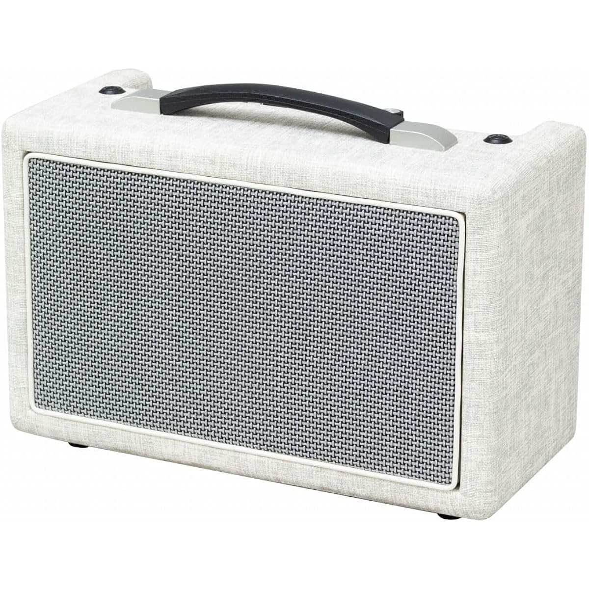 Louis LBA-10 Milky White Bass Amplifier 10W Milky White Compact Height 14cm Width 30cm Small White Louis