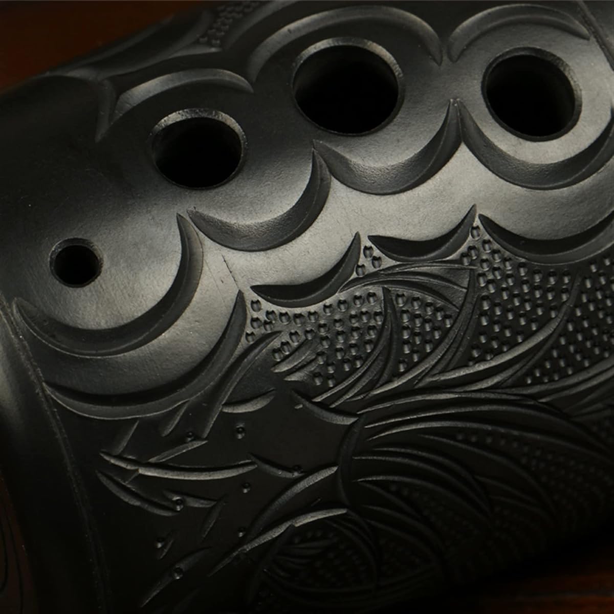 Professional 10 Holes Double Cavity Pen Holder Tao Yu Beginner Playing Tao Xun Wind Instrument Ocarina Musical Instrument