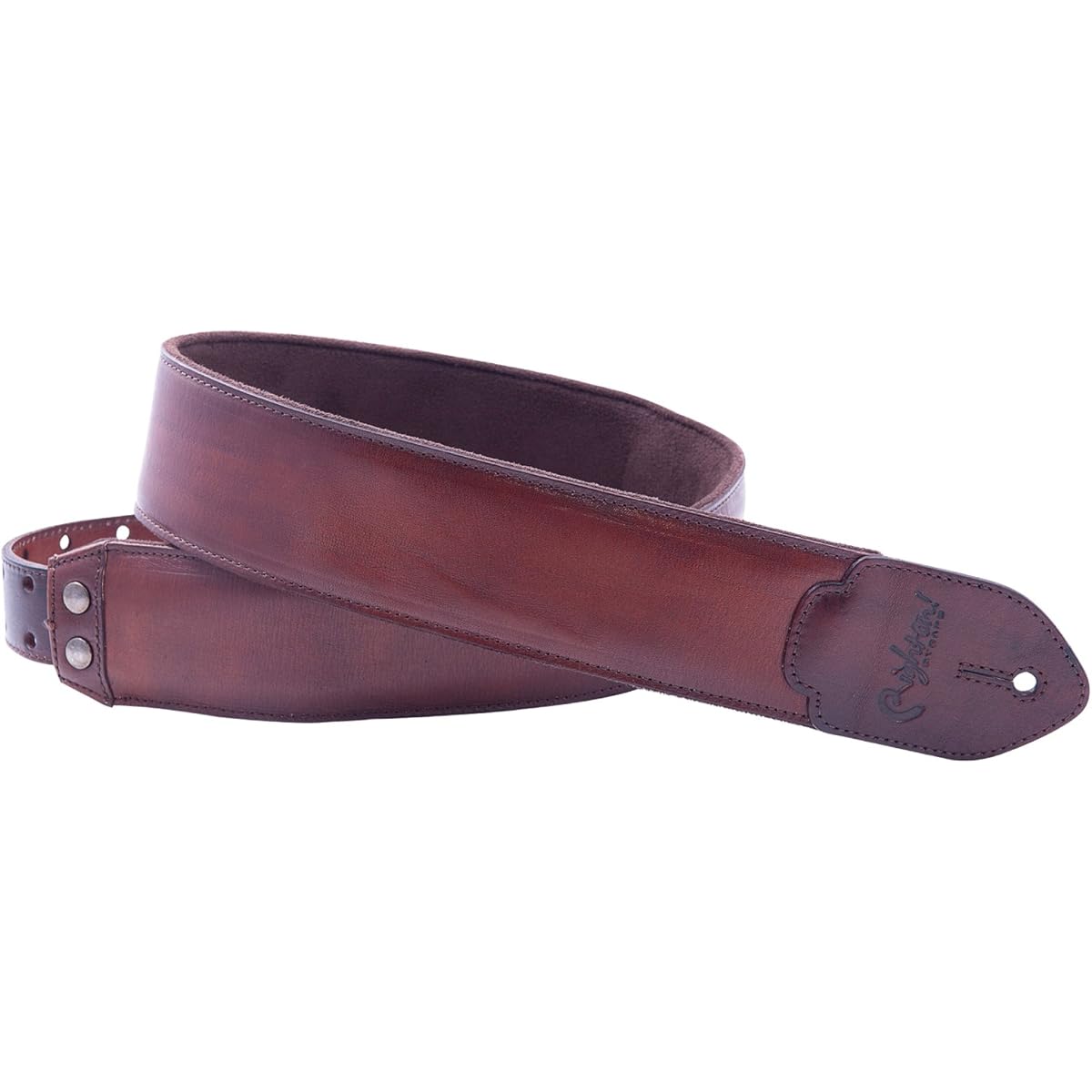 RightOn! STRAPS Guitar Strap Width 6cm, Length 95~150cm VINTAGE Brown
