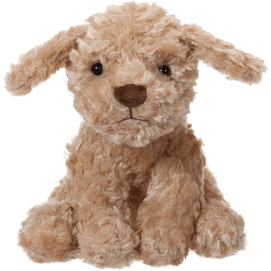 Apricot Lamb Dog Plush Toy, Fluffy and Cute, Sitting Height 20cm