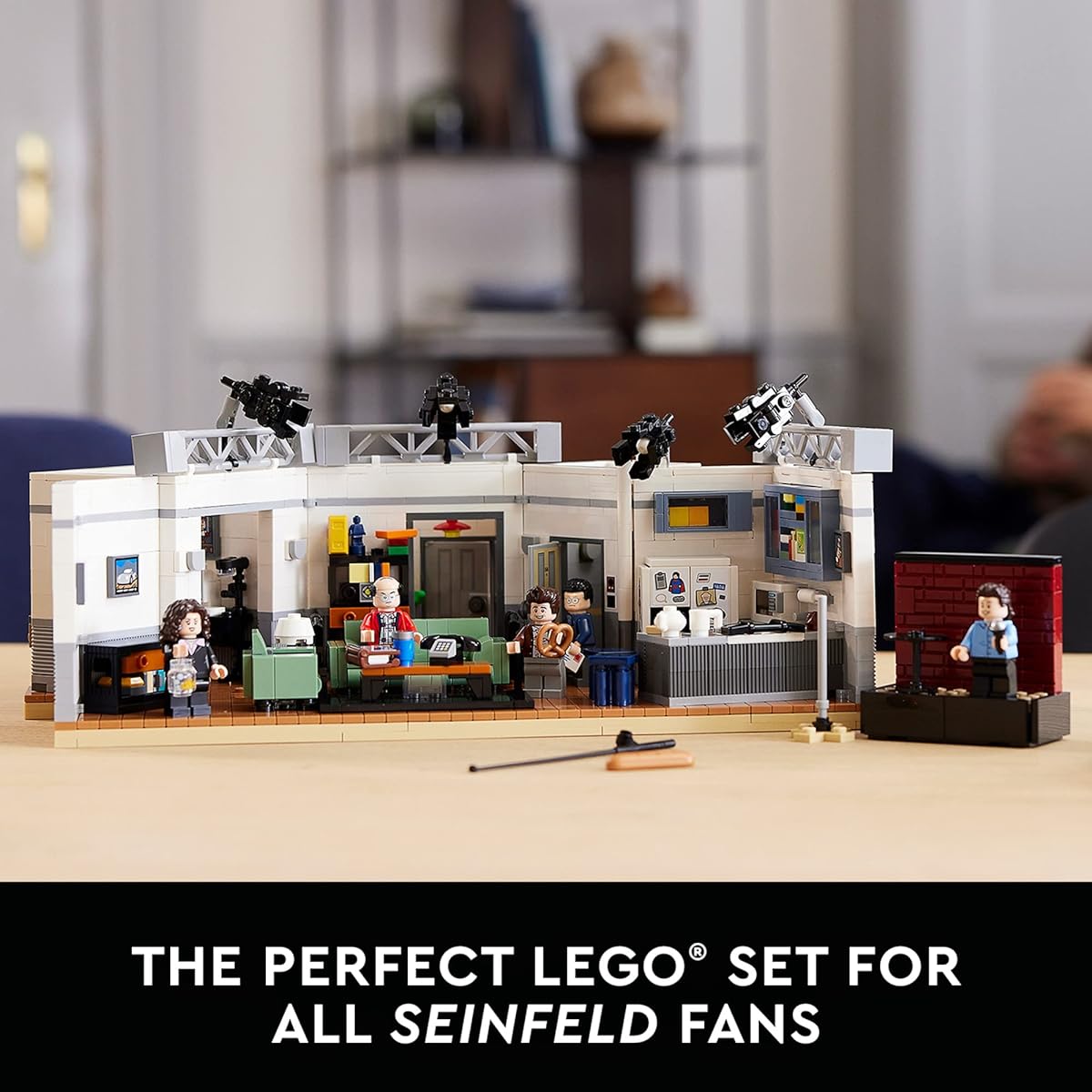LEGO Ideas Seinfeld 21328 Building Kit Collectible Display Model 1990s Nostalgia Gift for Adults (1,326 Pieces)
