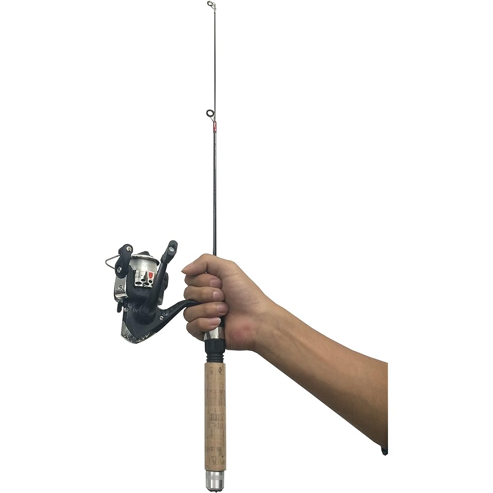 [Orld Fishing Gear] Tetra Strategy Ultra-compact rod "Tetold A" Spinning reel set (with No. 3 line) Ultra-compact swing-out rod perfect for Tetra probing fishing, hole fishing, and targeting root fish Tetra rod qb300074