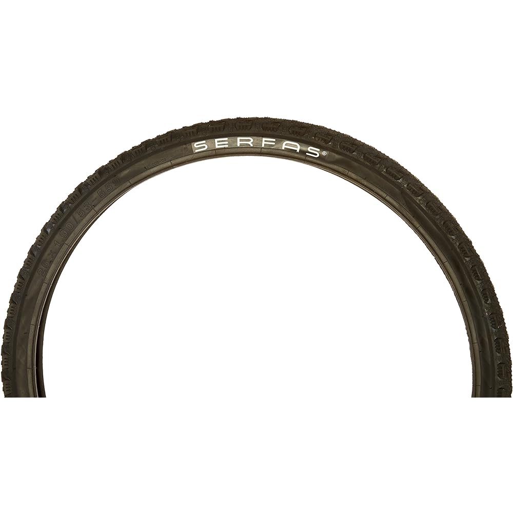 SERFAS Bicycle Tire Vermin Semi-Slick 26X1.9