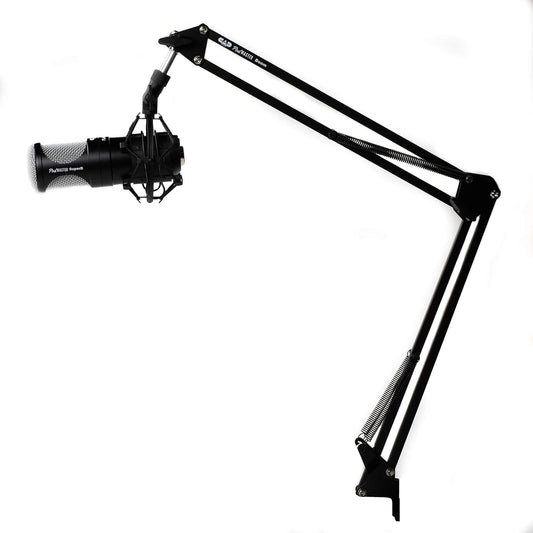 CAD PM1200 PodMaster™ SuperD Professional Broadcast/Podcasting Microphone with SuperD VOG Dynamic Capsule and Broadcast Boom Microphone Stand