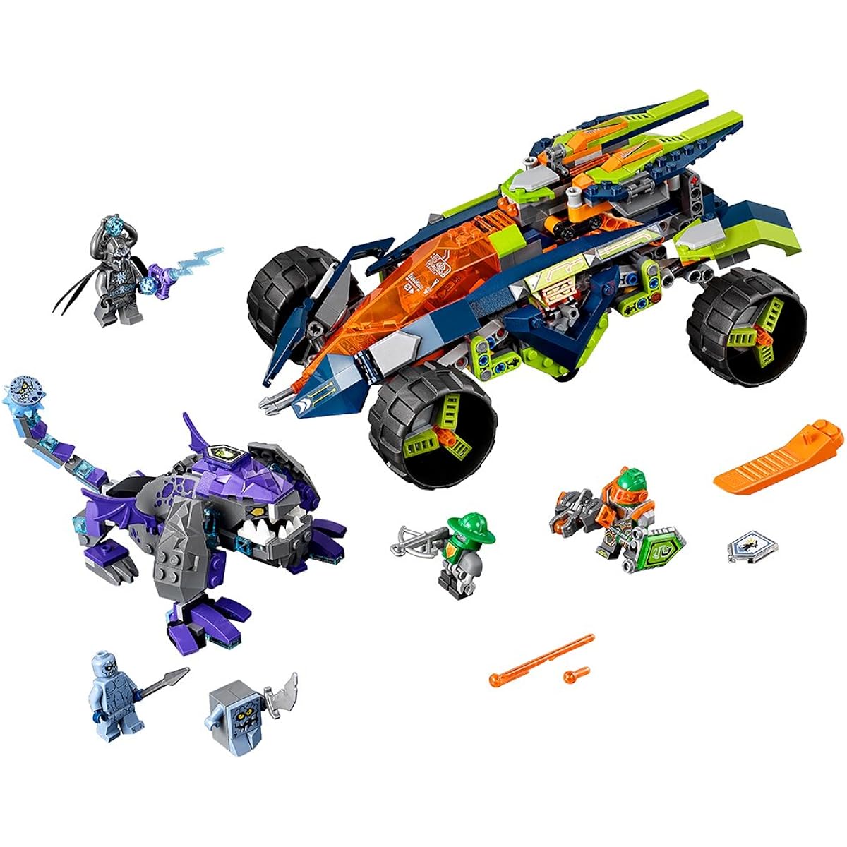 LEGO Nexo Knights Aaron's Rock Climber 70355 Building Kit (598 Piece)