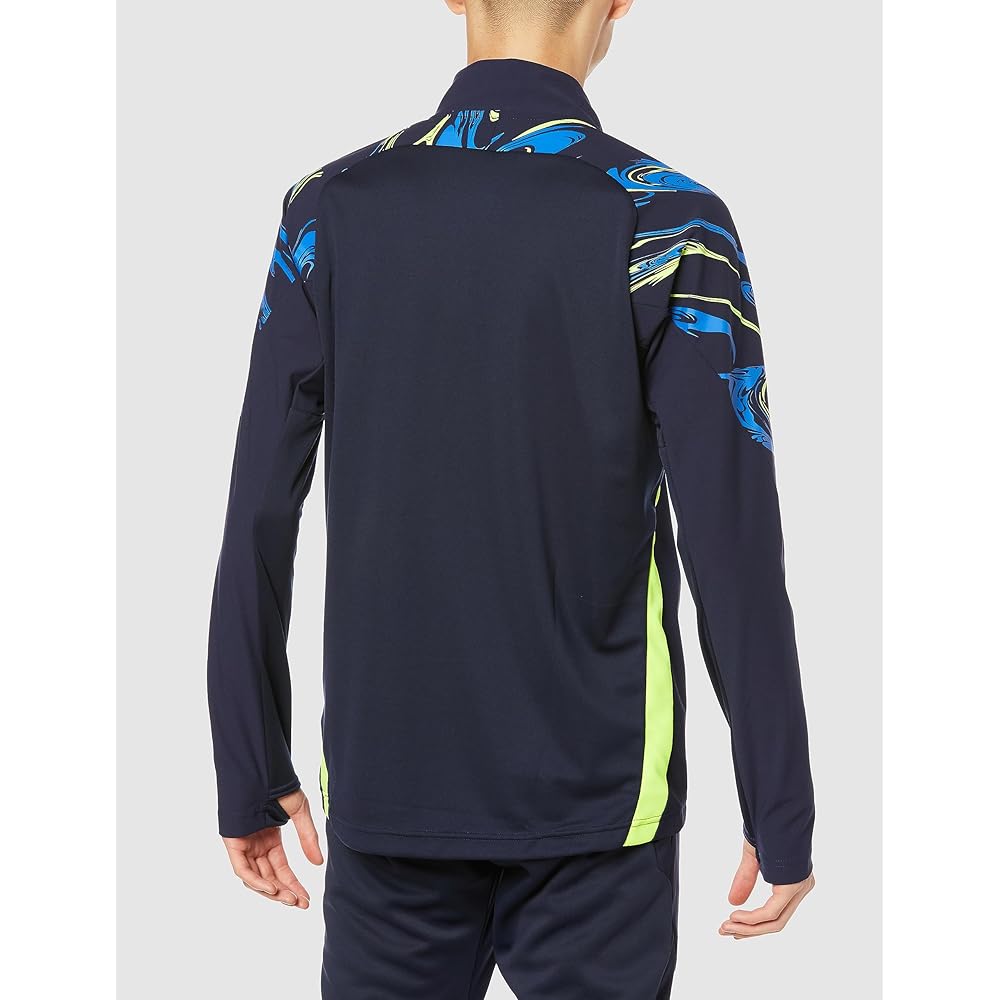 [ASICS] Soccer Wear Wind Barrier Half Zip Top 2101A242 Men's