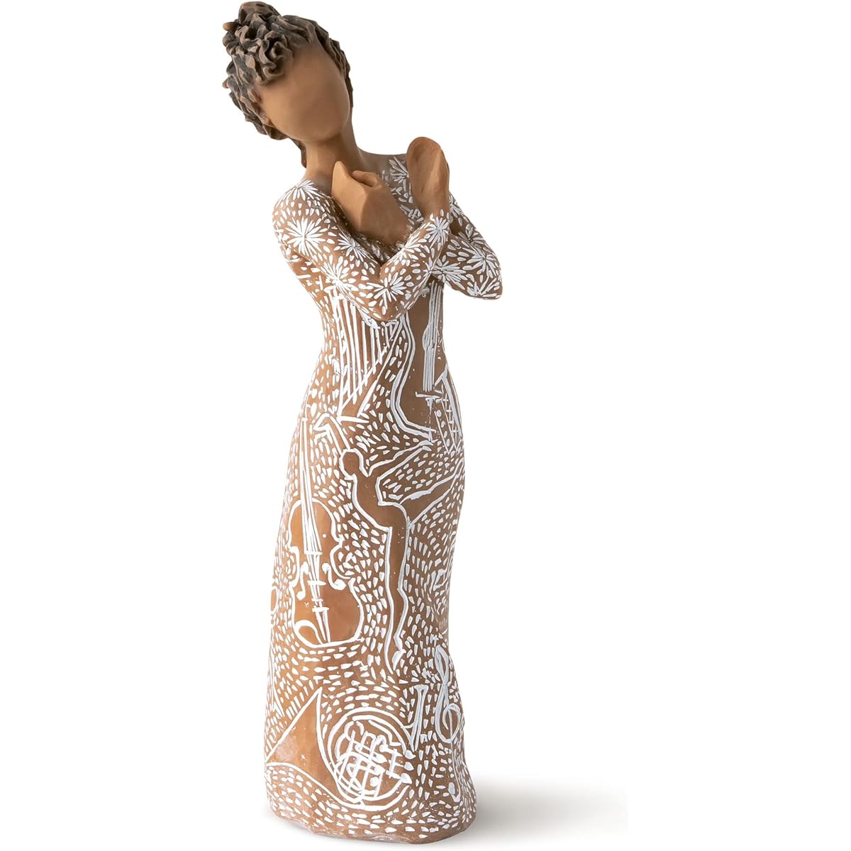Willow Tree Music Speaks (Dark Skin) Hand-painted Figure
