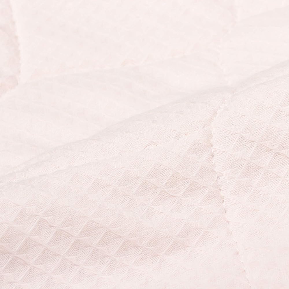 nishikawa [Nishikawa] Bed pad, single, 100% cotton, water absorbent, does not stick to the skin, highly durable rubber, made in Japan, pink CM00800009P