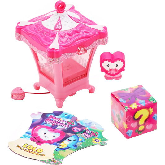 Lil Wish Lantern Starter Pack with Lantern and 2 Characters Mystery Toy Includes 1 Revealed Figure and 1 Random Collectible Figure Gifts for Girls Light Up Toys Styles May Vary Love Tribe