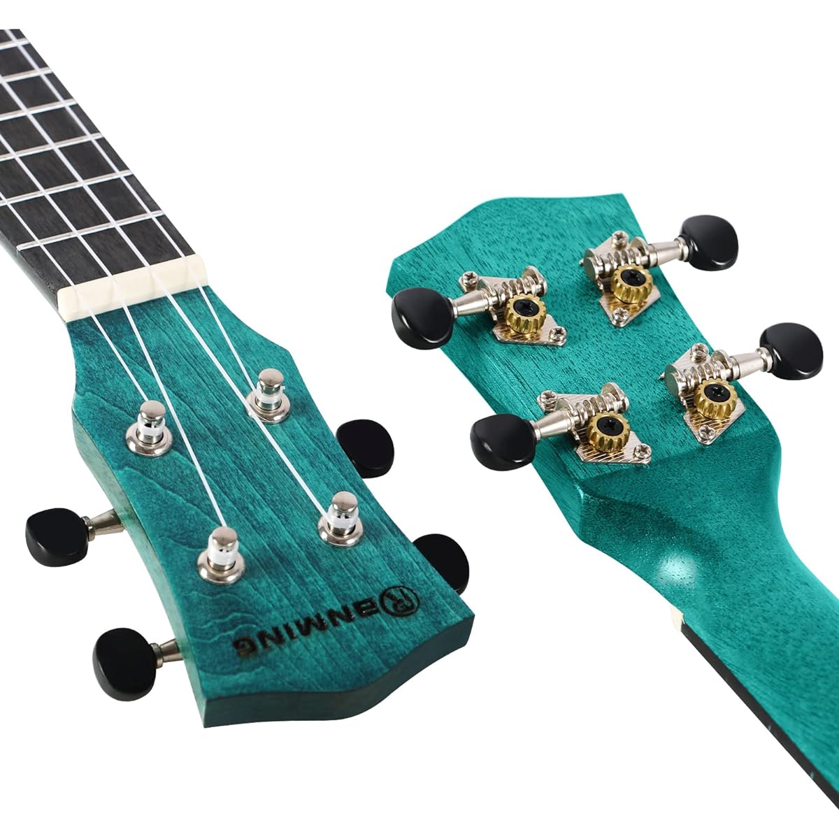 RANMING Children's Ukulele 21 Inch Soprano Ukulele (Blue)