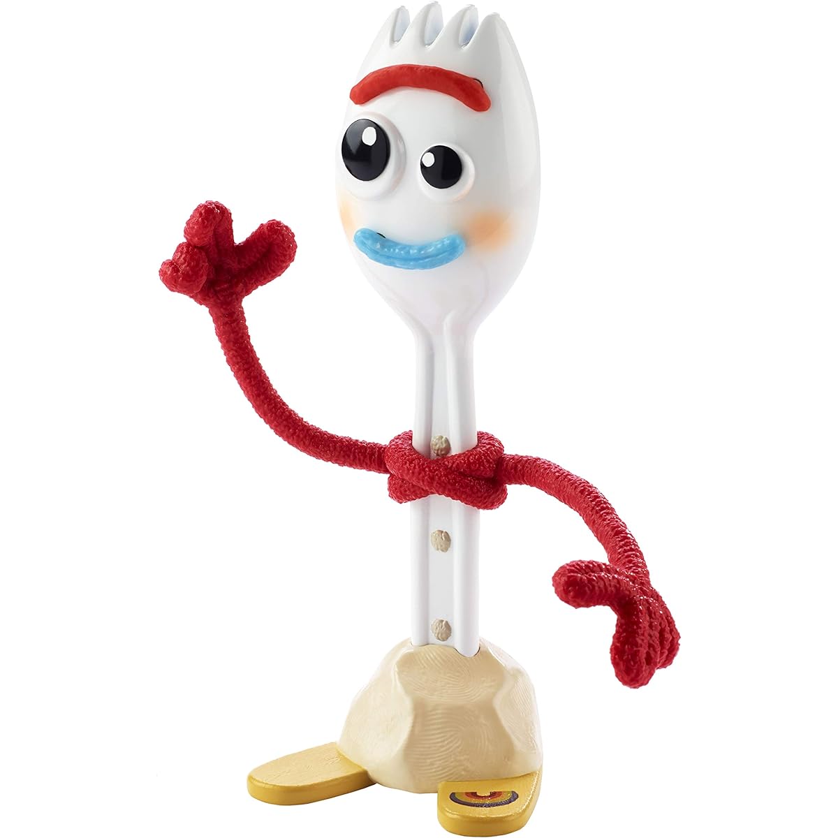 Disney GGB25 Pixar Toy Story 4 Talking Forky Figure, with 15+ Phrases and Sounds, Moving Facial Expressions, Movie-Inspired Scale, Highly Posable, Multicolour